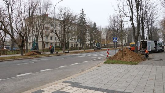 Rozpoczęły się prace, które poprawią bezpieczeństwo pieszych w rejonie szkół