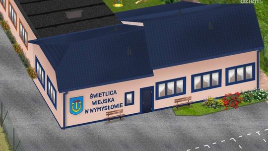 Rozpoczyna się budowa świetlicy wiejskiej w Wymysłowie