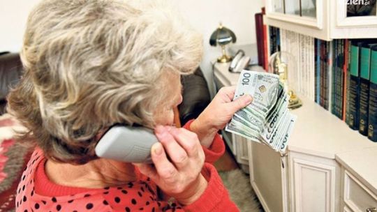Rozsądna  seniorka nie straciła pieniędzy 