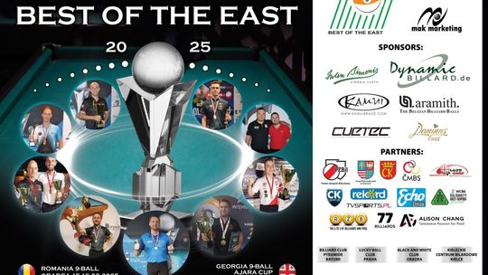 Rusza pierwszy turniej w ramach cyklu Dynamic Billard Best of the East