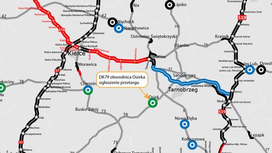 Rusza przetarg na obwodnicę Osieka. Nowa droga odciąży centrum miasta