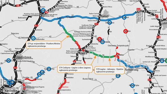 Ruszą przetargi na koleje odcinki S74