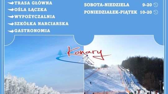 Rusza stok narciarski w Konarach  
