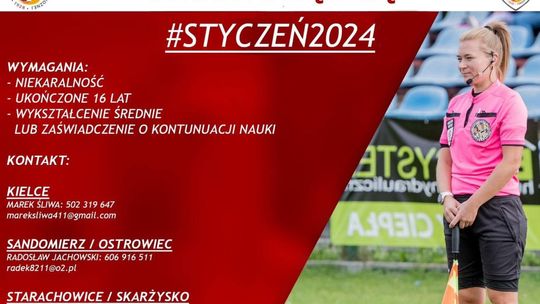 Rusza zimowy kurs na sędziego piłkarskiego