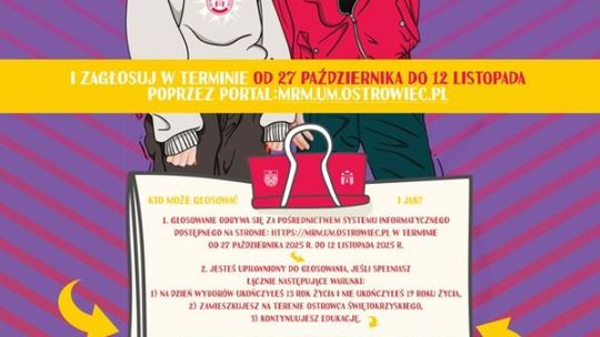 Ruszyły wybory do Młodzieżowej Rady Miasta Ostrowca Świętokrzyskiego