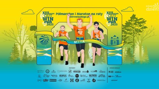 Ruszyły zapisy do trzeciej rundy XIII MosirGutwinRun 2025!
