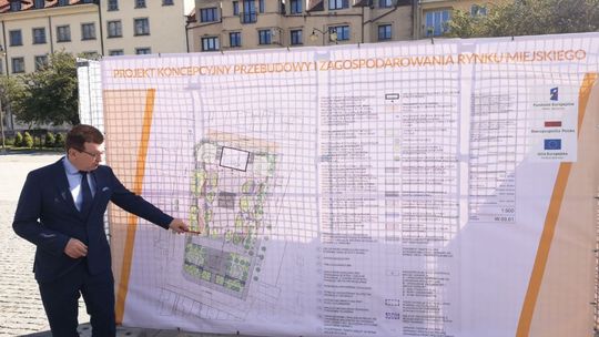 Rynek w Ostrowcu Świętokrzyskim do zmiany! Jest koncepcja jego zagospodarowania