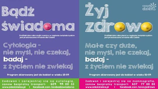 Są bezpłatne badania - cytomammobus w Ostrowcu