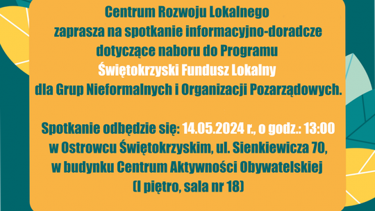 Są fundusze na dotacje dla nieformalnych grup i NGO