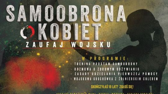 „Samoobrona kobiet – zaufaj wojsku” – ruszają zapisy na bezpłatne treningi