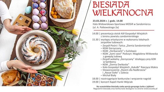 Sandomierska Biesiada Wielkanocna pełna smakołyków 