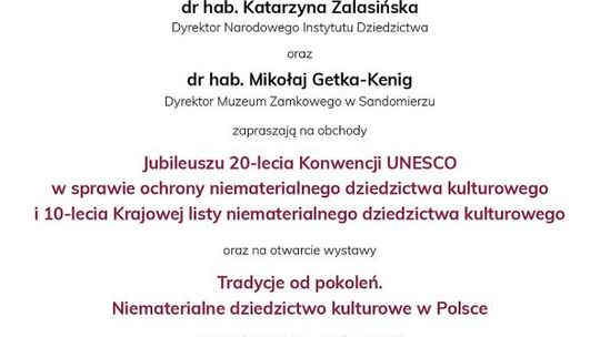 Sandomierska wystawa UNESCO