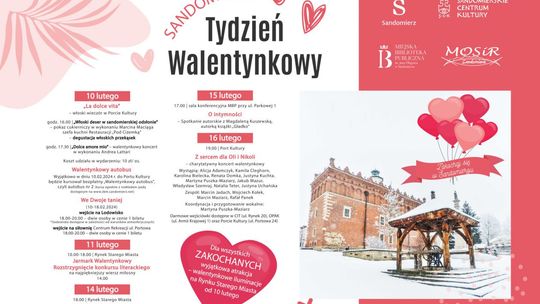 Sandomierz celebruje Święto Zakochanych 