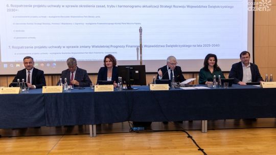 Sejmik o aktualizacji Strategii Rozwoju Województwa Świętokrzyskiego 2030+ i zmianach w budżecie na 2025 rok