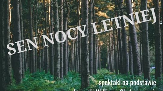 "Sen nocy letniej" w wykonaniu ostrowieckiego Teatru OBiBook