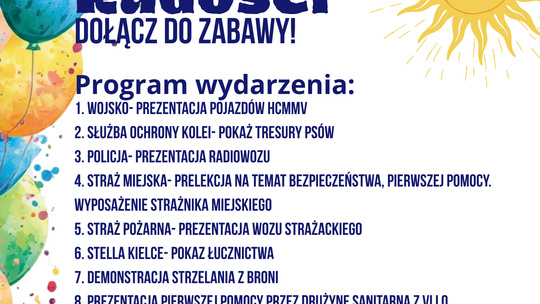 Siódemka pełna radości – festyn z okazji Dnia Dziecka w Kielcach