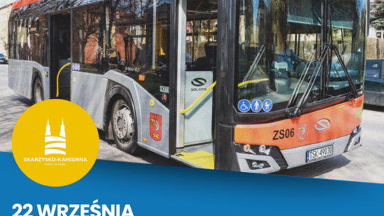 Skarżysko-Kamienna stawia na zrównoważony transport – bezpłatna komunikacja miejska 22 września