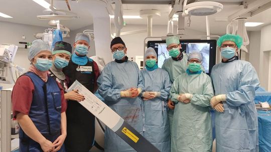 Skomplikowany zabieg chirurgów naczyniowych 