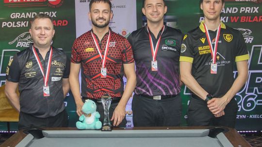 Skoneczny w wielkim finale! Świetny występ zawodnika Fortis Bilard Kielce w Gdańsku