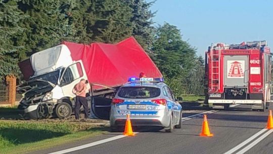 Słońce winne kolizji w Sadowiu