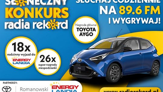 Słoneczny konkurs Radia Rekord!