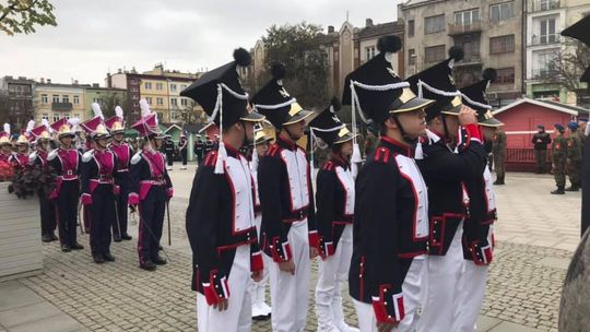 Ślubowanie uczniów klas mundurowych