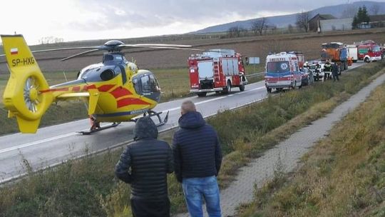 Śmiertelna czołówka w Sarniej Zwoli