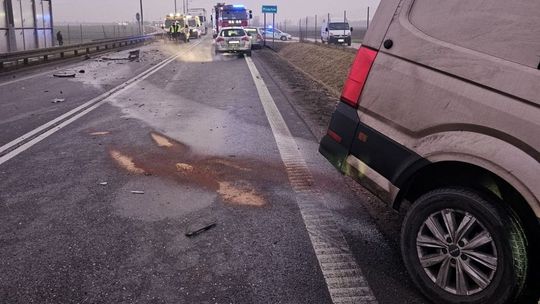 Śmiertelny wypadek na DK 78. Droga jest zablokowana