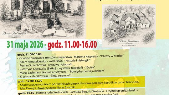 Śniadanie na dworze w Skotnikach. Historia, sztuka i lokalne smaki w wyjątkowym miejscu