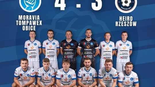 Spektakularne zwycięstwo Moravii Tompawex Obice