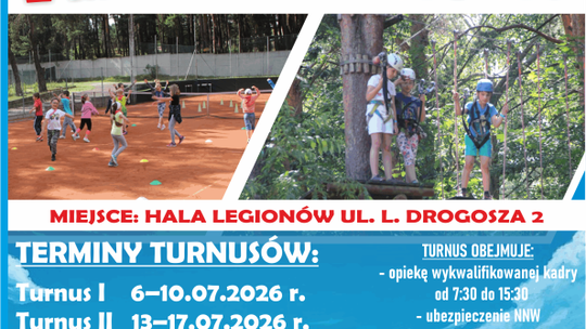 Sportowe półkolonie 2026 w Kielcach. Ruszyły zapisy dla najmłodszych