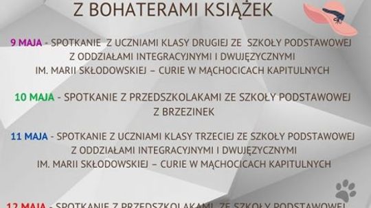 Spotkania Literacko-Plastyczne z Bohaterami Książek