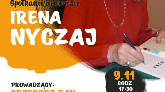 Spotkanie autorskie z Ireną Nyczaj w kieleckiej MBP