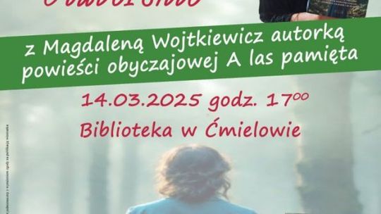Spotkanie autorskie z Magdaleną Wojtkiewicz w Ćmielowie