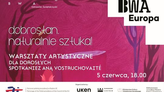 Spotkanie i warsztaty z litewską artystką 