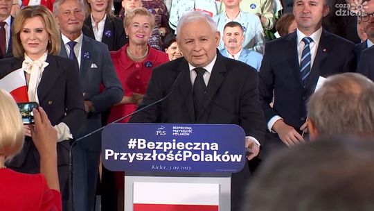 Spotkanie PiS w Kielcach. Transmisja na żywo