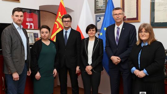 Spotkanie prezydenta Kielc z Konsul Generalną RP we Lwowie