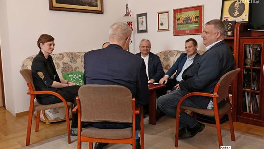 Spotkanie władz miasta z przedstawicielami firmy z Finlandii