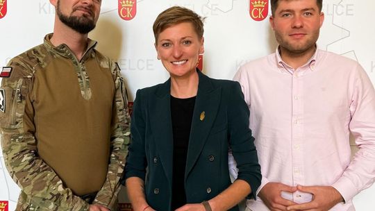 Spotkanie z szefem zespołu medyków pola walki w Ukrainie