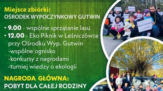 Sprzątanie lasu w rekordowym tempie i z radiem Rekord Świętokrzyskie