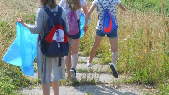 Sprzątanie Ostrowca i brzegów Kamiennej 