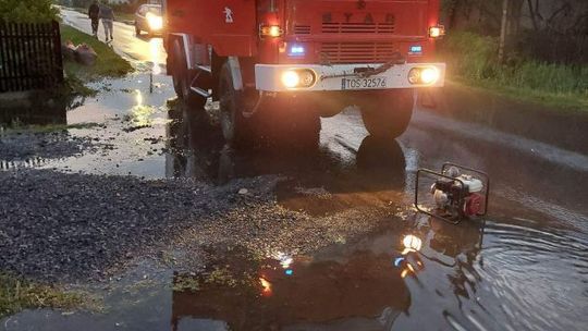 Sprzątanie po ulewach