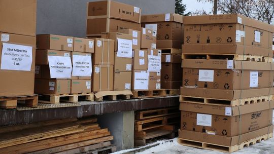 Sprzęt na walkę z covid 19 dla ostrowieckiego szpitala 