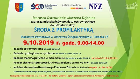 Środa z profilaktyką w Ostrowcu 