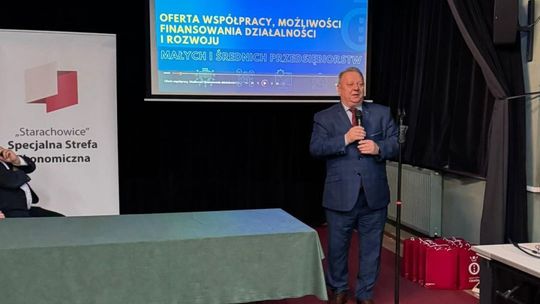 SSE „Starachowice” na spotkaniu gospodarczym w Ożarowie