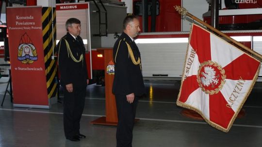 Starachowiccy strażacy mają nowego komendanta