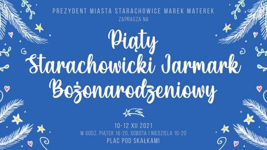 Starachowice zapraszają na bożonarodzeniowy jarmark 