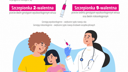 Starachowicki szpital zachęca do bezpłatnych szczepień  przeciwko HPV