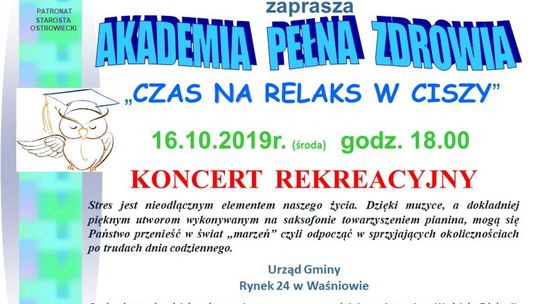 Starosta ostrowiecki zaprasza na koncert 