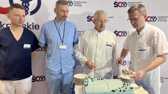 Sto operacji robotycznej prostatektomii na koncie Świętokrzyskiego Centrum Onkologii